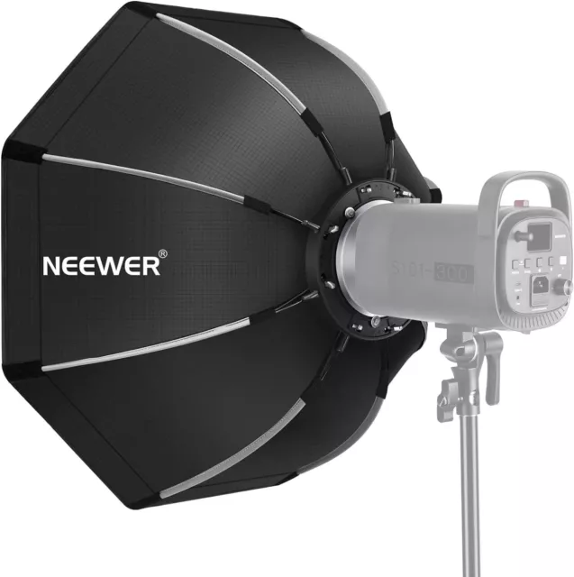 NEEWER 65cm Octagonal Softbox with Bowens Mount Compatible w/ Bowens Mount Light