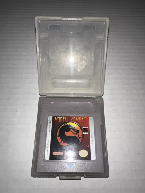 Mortal Kombat (Nintendo Game Boy, 1993) Authentic TESTED