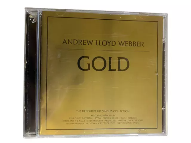 Andrew Lloyd Webber Gold The Definitive Hit Singles Collection CD (U7)