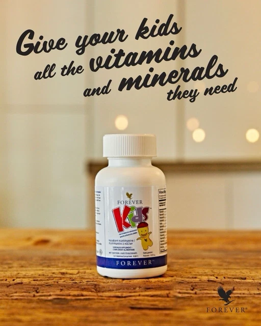 FOREVER KIDS (120 chewable multivitamin tablets) £10.60 PicClick UK