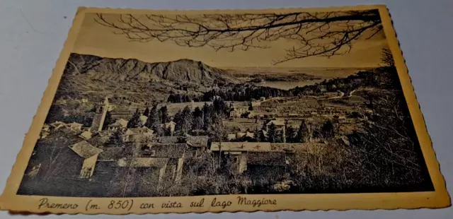 1943 PREMENO con vista sul Lago Maggiore ediz,JP  WWII