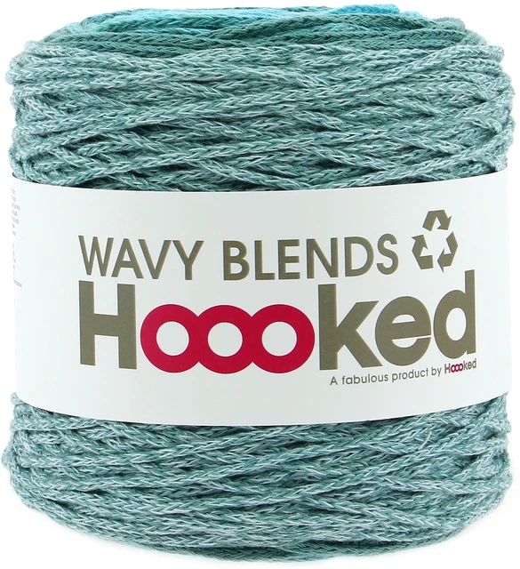 Mezclas onduladas con capucha hilo-salpicaduras de mar -WAVYBLND-04
