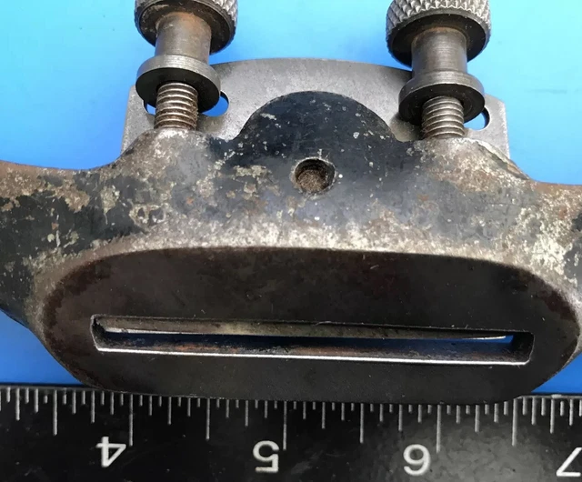 Spoke Shave M820 Adjustable Flat Sole Record Cutter - Vintage Old Tool 3