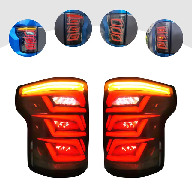 LED TAIL LIGHTS For Ford F150 20152019 Sequential Turn Signal Assembly