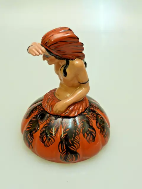 Brule-Parfume Duftlampe Porzellan Indianer Art Deco ALADIN Mercier Perfume Lamp 3