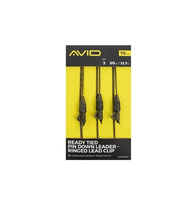 NUOVO Tutti i modelli Avid Carp Pronto Legato Leader Pin in basso 