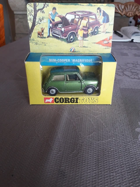 Cararama Voiture Miniature Ancienne 1/43 - Mini Union Jack - Modèle De Collection