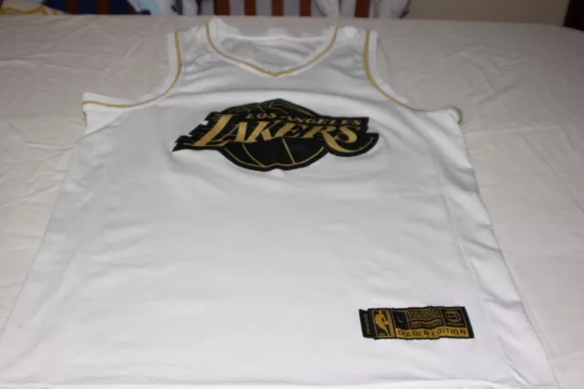 Camiseta Serie Oro De La Nba De Angeles Lakers Marca Adidas Talla L 24 Bryant