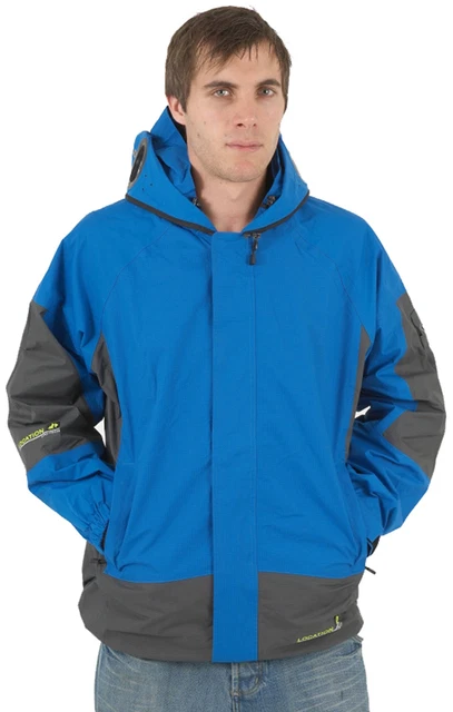 New Mens Location Goggle Rain Hooded Jacket Technical Waterproof Winter Coat Jkt