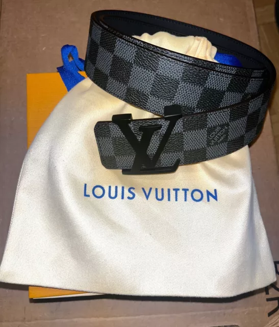 Louis Vuitton Damier Azur Initiales Belt - Size 44 / 110, Louis Vuitton  Accessories