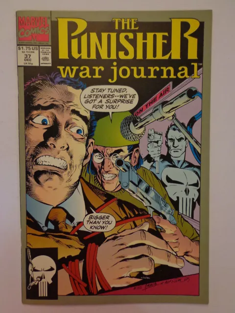 The Punisher War Journal Controversy Vol 1 #37 Marvel Comics December 1991 NM