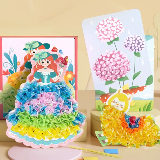 FR Hand-Painted Toys Gift Handmade DIY Poke Toys for Girls (Fantasy World)