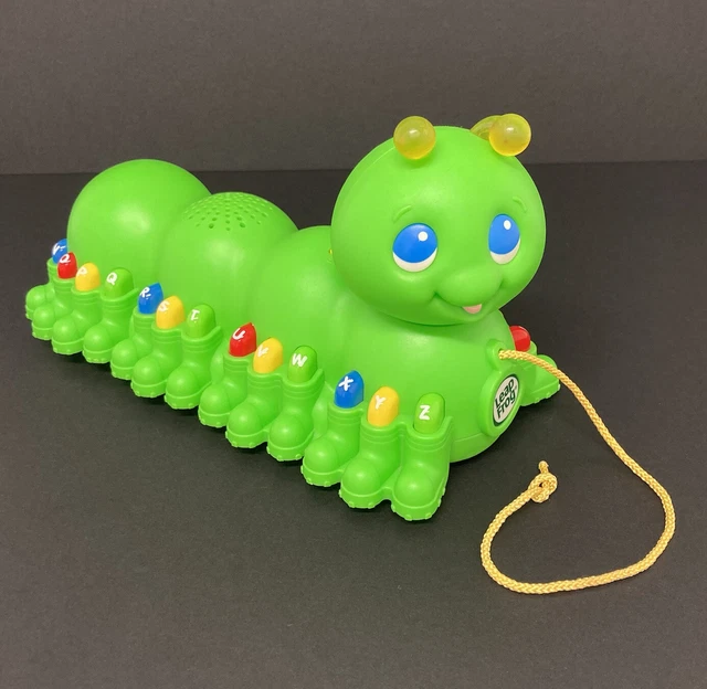 LEAPFROG ALPHABET PAL Caterpillar Lights Sounds Learning Path Toy 2007