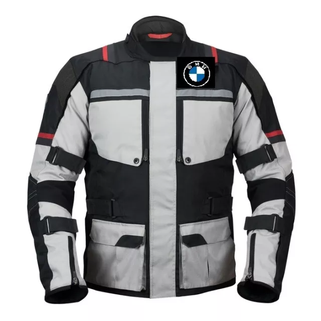 BMW Motorcycles Racing Moto Touring Riding Textile Jacket