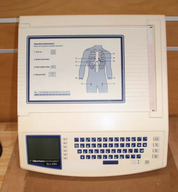 Mortara ELI 250 ECG/EKG System, Parts –Project, AS-IS, Budrick