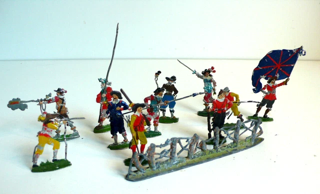15 Cavaliers Lanciers Français Premier Empire, étain à Peindre, échelle 1:60 (30mm)