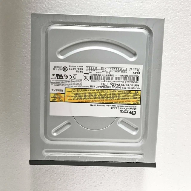 ONE USED PX-820A IDE/ parallel port DVD burner optical drive