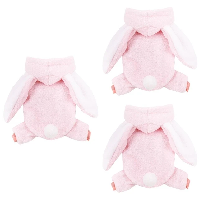 3 Pack Costume Da Coniglio Cane Divertenti Costumi Per Cani Vestaglia Halloween