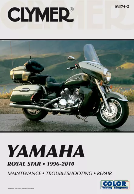 Clymer M3742 Manuale Di Officina Moto Yamaha Xvz 1300 Tf Royal Star Venture 2006