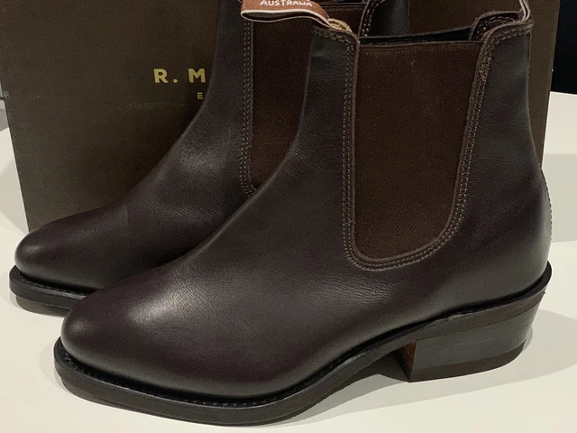 NEW RM WILLIAMS Comfort Yearling Chestnut Mens Boots Dress Casual