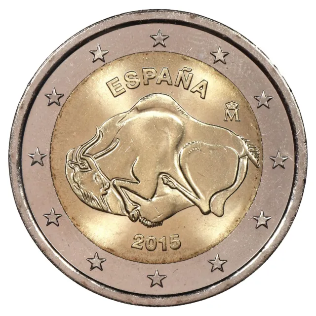 Spain 2 Euros 2015 Commemorative - Grotto D'Altamira - Heritage Unesco