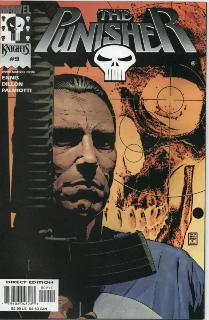 Marvel Knights Punisher Vol 3 Issue 9 Comic Rare High Grade NM 9.0 Ennis Dillon