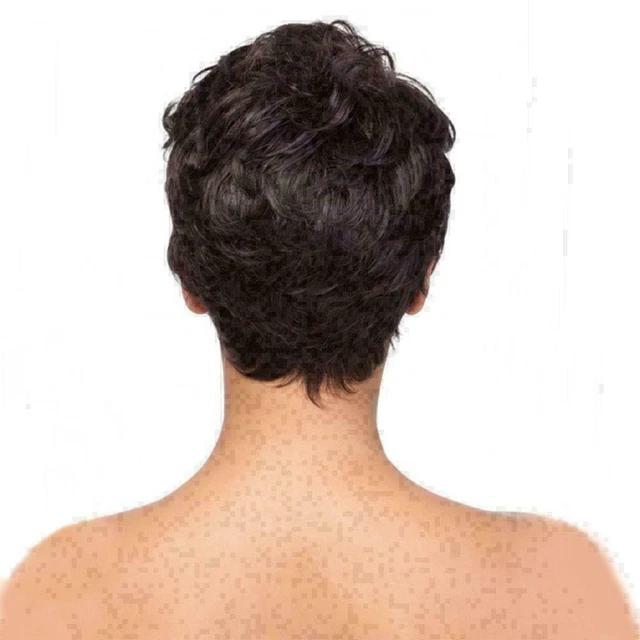 Womens Wigs Full Hair Short Fluffy Medium Wig Daily U7X2 Wo U4Q8 DIY Wear H1S5