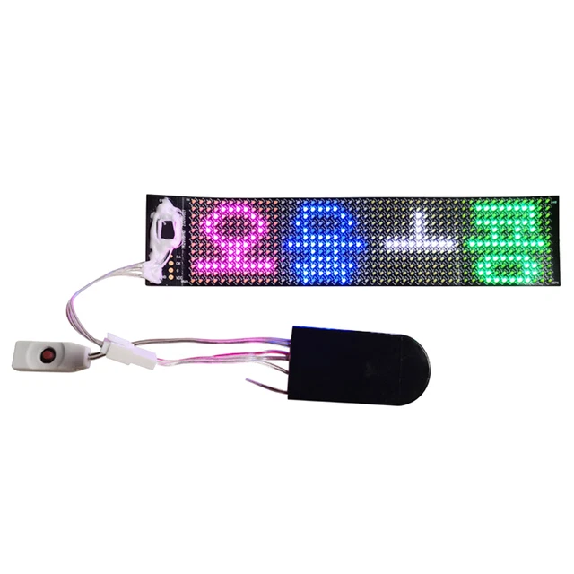 Namensschild Mini Mark Identity Mini LED Digital Display Badge Dynamisches