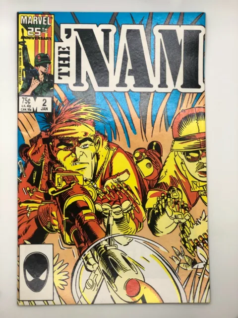 The 'Nam #2 Marvel 1987  Copper Age Comic Book