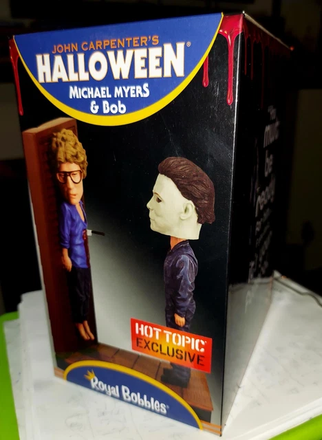 HALLOWEEN Royal Bobbles Michael Myers & Bob Figure Hot Topic Exclusive NEW