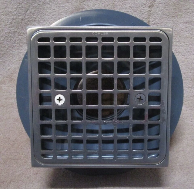 KOHLER K9136BN SQUARE Design TileIn Shower Drain Finish Vibrant