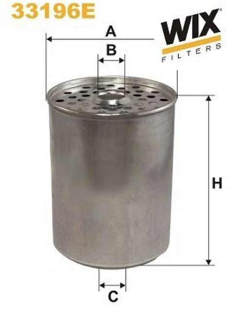 WIX FILTERS 33196E filtro carburante filtro carburante