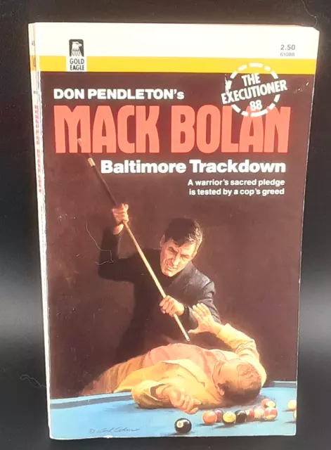 Mack Bolan Baltimore Trackdown The Executioner 88 Don Pendleton 1986 e6