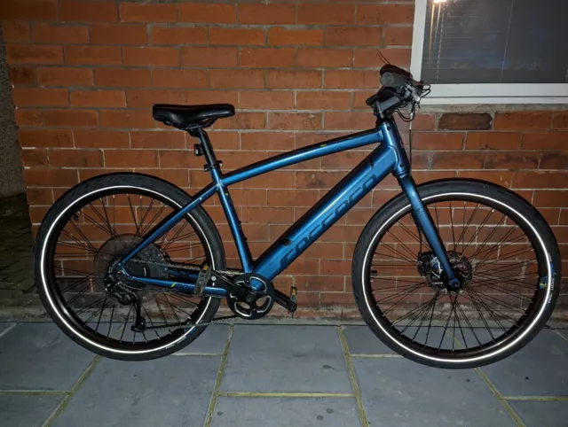 Carrera crosspath electric hybrid bike on sale 18