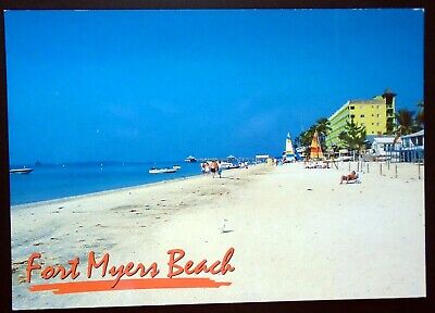 1980s+ Fort Myers Beach, Sandy Beach, Gulf of Mexico, Fort Myers, FL