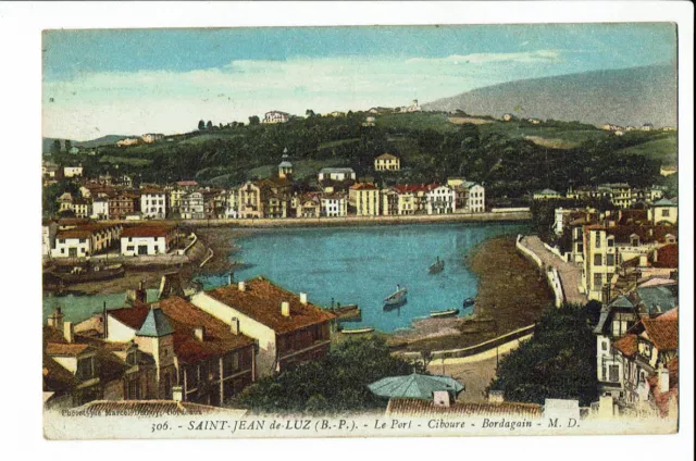 CPA - Carte postale-  -France -Saint Jean de Luz - Le Port-Ciboure-Bordagain  -S