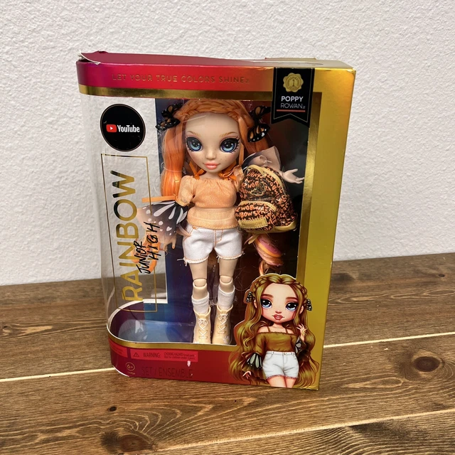 Muñeca De Moda Rainbow High Poppy Rowan | Envío gratis