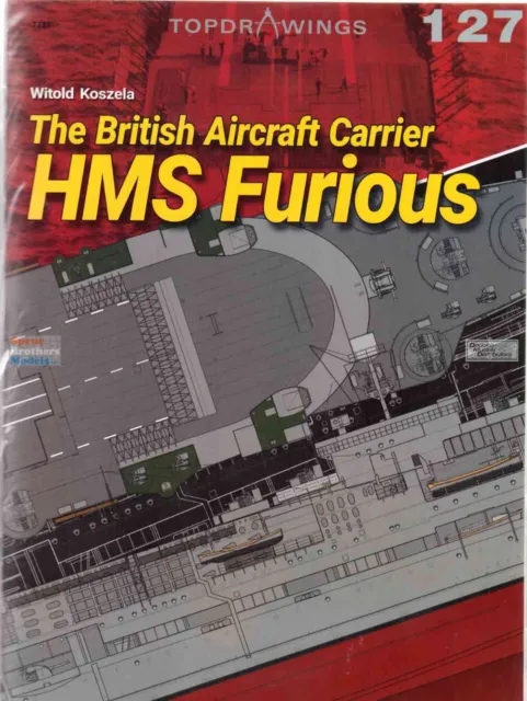 KAG07127 Kagero Topdrawings – The British Aircraft Carrier HMS Furious