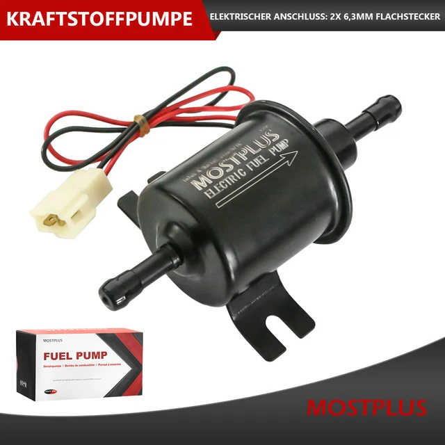 2.5-4 PSI KRAFTSTOFFPUMPE HEP-02A 12V Benzinpumpe elektrisch Benzin