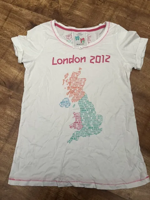 Next 2012 London Olympics T shirt, Size 16