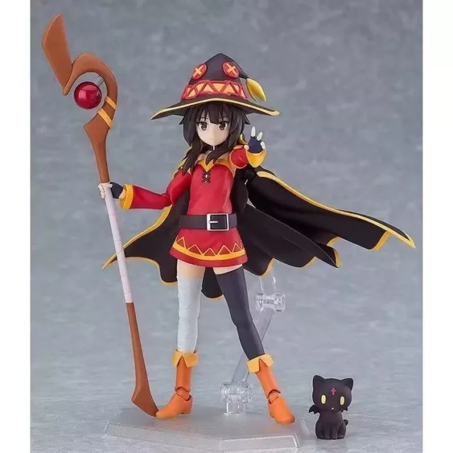 Anime Konosuba Megumin Figma 407 PVC Action Figure Toy Kids Gift New In Box