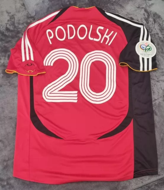 Fussball Trikot DFB "LUKAS PODOLSKI" WM 2006 Deutschland