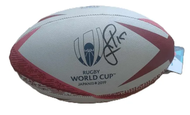 Siya Kolisi  South Africa Hand Signed Japan 2009 Rugby World Cup Ball With Coa 3