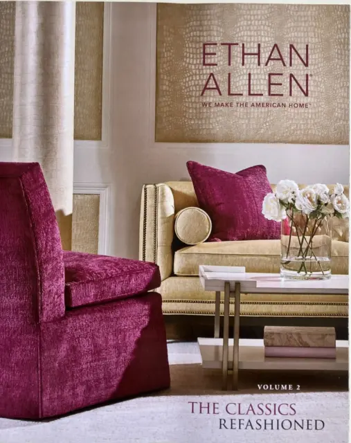 Ethan Allen We Make The American Home 2021  Classics  Advertising Brochure 27 pg