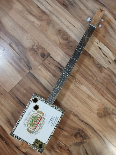 Guitare 21 frettes 79,5 cm 21 frettes boîte à cigares inachevée guitare