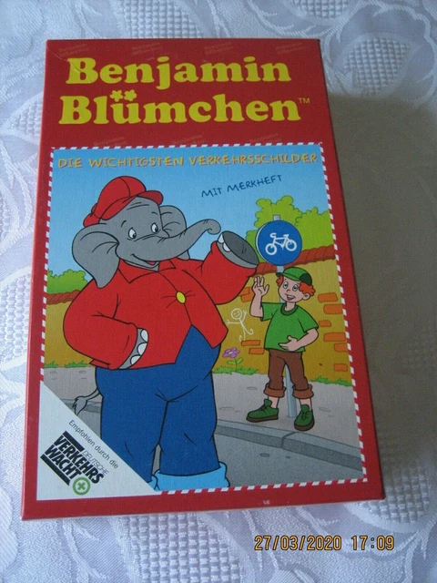 Kartenspiel Benjamin Blümchen "Die wichtigsten Verkehrsschilder