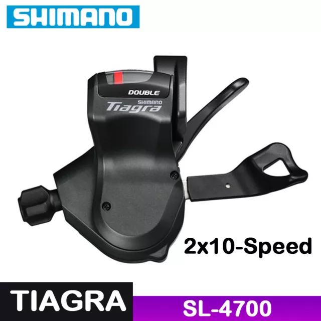 SHIMANO TIAGRA SL-4700 Shift Lever Flat Bar Road Bike 2x10-Speed Bicycle Parts