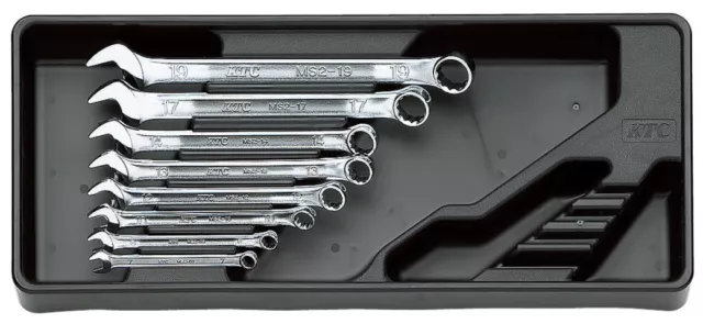 KTC Combination Wrench Set (8pcs.) unit:mm [TMS208] for Japanese cars from JAPAN