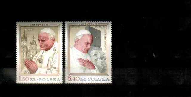 Polen Michelnummer 2629 - 2630 postfrisch (Papst  :32070 )