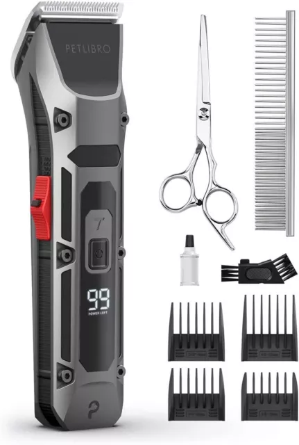 Professional Pet Clippers Dog Cat Animal Kit For Hair Grooming Cordless Trimmer